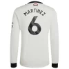 Kopen Manchester United Lisandro Martinez #6 Derde Shirt 2024-2025 Lange Mouwen