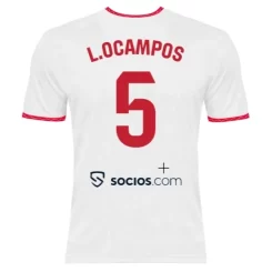 Kopen Sevilla FC Lucas Ocampos #5 Thuisshirt 2024-2025 Korte Mouw