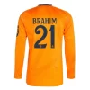 Real Madrid Brahim Díaz #21 Uitshirt 2024-2025 lange mouwen voordelig online kopen
