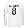 Real Madrid Federico Valverde #8 Thuisshirt 2024-2025 lange mouwen voordelig online kopen