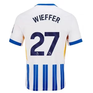 Brighton & Hove Albion FC Thuisshirt 2024-2025 Mats Wieffer #27 korte mouw voordelig online kopen