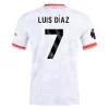 Liverpool Luis Díaz #7 Derde Shirt 2024-2025 korte mouw voordelig online kopen