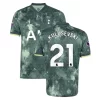 Tottenham Hotspur Derde Shirt 2024-2025 Dejan Kulusevski #21 korte mouw voordelig online kopen