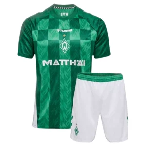 Kids Werder Bremen Thuisshirt 2024-2025 Korte Mouw (+ Korte broeken) voordelig online kopen