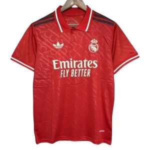 Real Madrid Uitshirt Special Edition Rood 2024-2025 korte mouw voordelig online kopen
