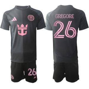 Inter Miami CF Gregore #26 Uitshirt 2025-2026 Korte Mouw (+ Korte Broeken) voordelig online kopen