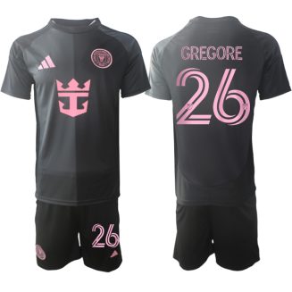 Inter Miami CF Gregore #26 Uitshirt 2025-2026 Korte Mouw (+ Korte Broeken) voordelig online kopen