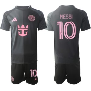 Inter Miami CF Lionel Messi #10 Uitshirt 2025-2026 Korte Mouw (+ Korte Broeken) voordelig online kopen