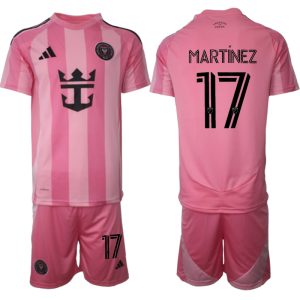 Laatste Inter Miami CF Thuisshirt 2025-2026 Josef Martínez #17 Voetbaltenue Korte Mouw (+ Korte Broeken) Kopen