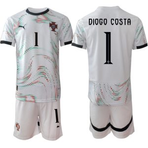 Laatste Portugal Diogo Costa #1 Uitshirt 2025-2026 Korte Mouw (+ Korte Broeken) Kopen