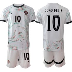 Laatste Portugal Joao Felix #10 Uitshirt 2025-2026 Korte Mouw (+ Korte Broeken) Kopen