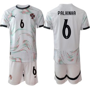 Laatste Portugal João Palhinha #6 Uitshirt 2025-2026 Korte Mouw (+ Korte Broeken) Kopen