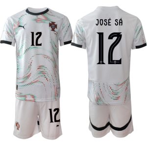 Laatste Portugal José Sá #12 Uitshirt 2025-2026 Korte Mouw (+ Korte Broeken) Kopen
