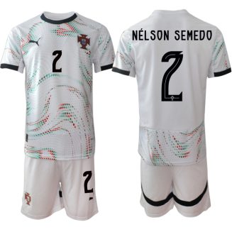Laatste Portugal Nélson Semedo #2 Uitshirt 2025-2026 Korte Mouw (+ Korte Broeken) Kopen