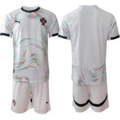 Laatste Portugal Uitshirt 2025-2026 Korte Mouw (+ Korte Broeken) Kopen