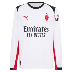 AC Milan Heren Uitshirt 2025/26 Lange Mouwen Voetbalshirt