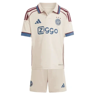 Ajax Heren 2025/26 Derde Thuistenue Korte Mouwen Voetbalshirt