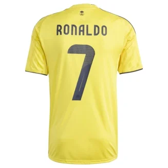 Al-Nassr FC Heren Thuisshirt 2025/26 Cristiano Ronaldo #7 Kort Mouw Voetbalshirt