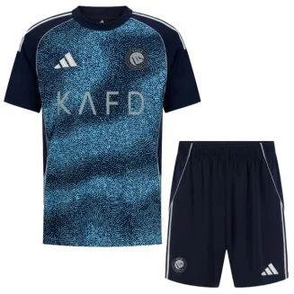 Al-Nassr Kids Uittenue 2025/26 Kort Mouw Voetbalshirt + Shorts