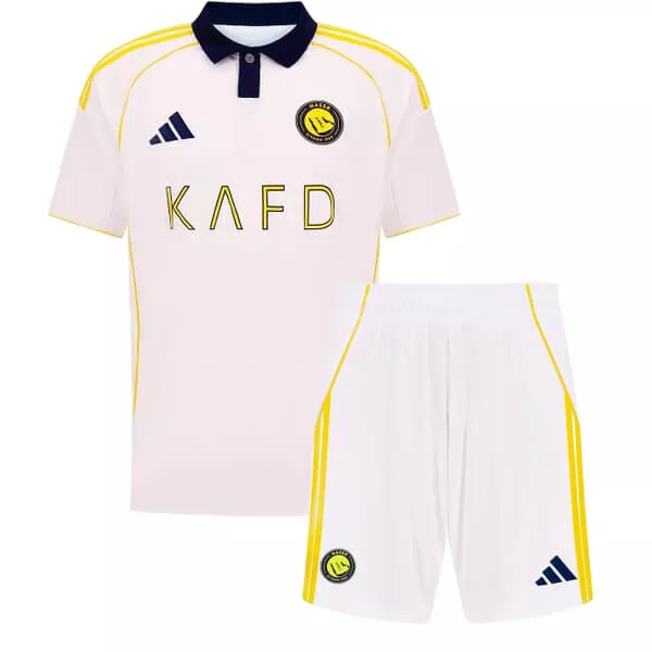 Al-Nassr Kinder Derde Tenue 2025/26 Voetbalshirt