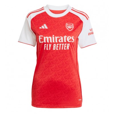 Arsenal Dames Thuisshirt 2025/26 Kort Mouw Voetbalshirt
