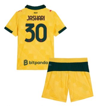 AC Milan Ardon Jashari #30 Derde tenue Kids 2025-26 Voetbalshirt Korte Mouw + Shorts