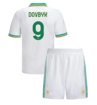 AS Roma Artem Dovbyk #9 Derde tenue Kids 2025-26 Voetbalshirt Korte Mouw + Shorts