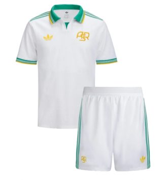 AS Roma Derde tenue Kids 2025-26 Voetbalshirt Korte Mouw + Shorts