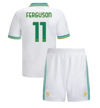 AS Roma Evan Ferguson #11 Derde tenue Kids 2025-26 Voetbalshirt Korte Mouw + Shorts