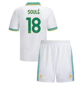 AS Roma Matias Soule #18 Derde tenue Kids 2025-26 Voetbalshirt Korte Mouw + Shorts