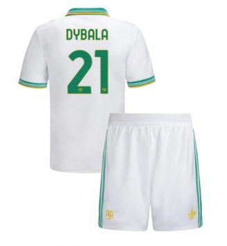 AS Roma Paulo Dybala #21 Derde tenue Kids 2025-26 Voetbalshirt Korte Mouw + Shorts