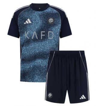 Al-Nassr Uit tenue Kids 2025-26 Voetbalshirt Korte Mouw + Shorts