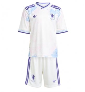 Aston Villa Derde tenue Kids 2025-26 Voetbalshirt Korte Mouw + Shorts Aston Villa Derde tenue Kids 2025-26 Voetbalshirt Korte Mouw + Shorts