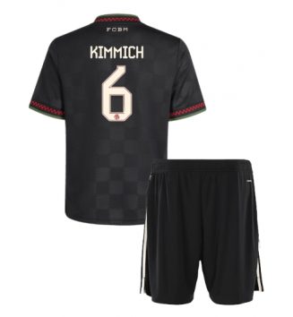 Bayern Munich Joshua Kimmich #6 Derde tenue Kids 2025-26 Voetbalshirt Korte Mouw + Shorts