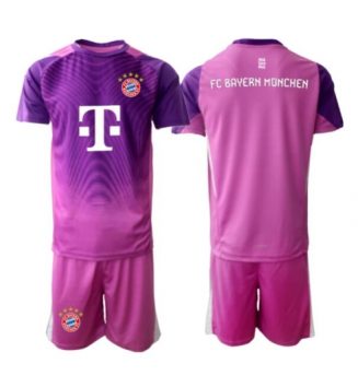 Bayern Munich Keeper Derde tenue Kids 2025-26 Voetbalshirt Korte Mouw + Shorts