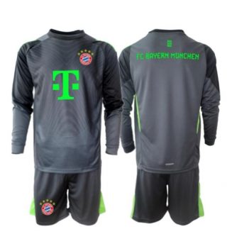 Bayern Munich Keeper Uit tenue Kids 2025-26 Lange Mouwen (+ broek) Bayern Munich Keeper Uit tenue Kids 2025-26 Lange Mouwen (+ broek)