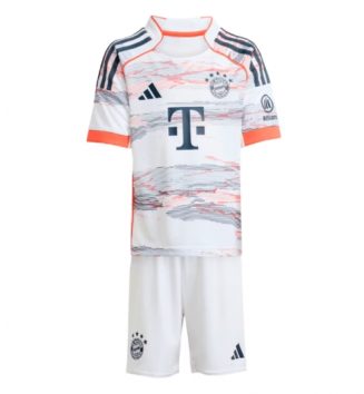 Bayern Munich Uit tenue Kids 2025-26 Voetbalshirt Korte Mouw + Shorts