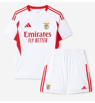 Benfica Derde tenue Kids 2025-26 Voetbalshirt Korte Mouw + Shorts Benfica Derde tenue Kids 2025-26 Voetbalshirt Korte Mouw + Shorts