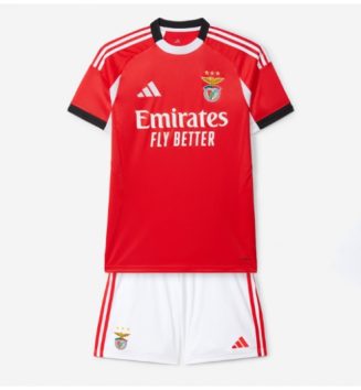 Benfica Thuis tenue Kids 2025-26 Voetbalshirt Korte Mouw + Shorts Benfica Thuis tenue Kids 2025-26 Voetbalshirt Korte Mouw + Shorts