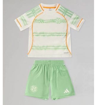 Celtic Derde tenue Kids 2025-26 Voetbalshirt Korte Mouw + Shorts