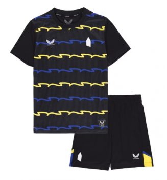 Everton Derde tenue Kids 2025-26 Voetbalshirt Korte Mouw + Shorts