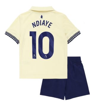 Everton Iliman Ndiaye #10 Uit tenue Kids 2025-26 Voetbalshirt Korte Mouw + Shorts