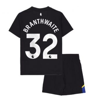 Everton Jarrad Branthwaite #32 Derde tenue Kids 2025-26 Voetbalshirt Korte Mouw + Shorts