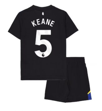 Everton Michael Keane #5 Derde tenue Kids 2025-26 Voetbalshirt Korte Mouw + Shorts