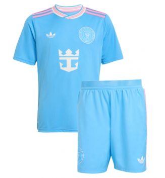 Inter Miami Derde tenue Kids 2025-26 Voetbalshirt Korte Mouw + Shorts