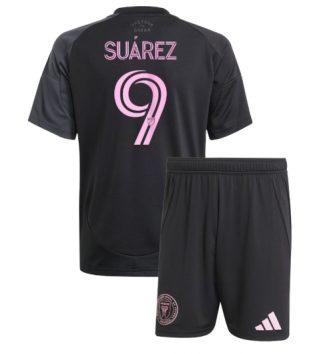 Inter Miami Luis Suarez #9 Uit tenue Kids 2025-26 Voetbalshirt Korte Mouw + Shorts