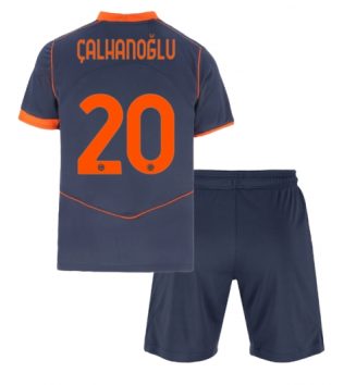 Inter Milan Hakan Calhanoglu #20 Derde tenue Kids 2025-26 Voetbalshirt Korte Mouw + Shorts