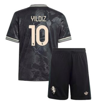 Juventus Kenan Yildiz #10 Derde tenue Kids 2025-26 Voetbalshirt Korte Mouw + Shorts