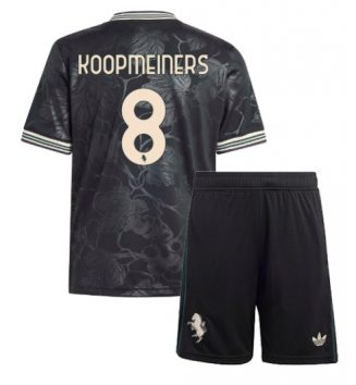 Juventus Teun Koopmeiners #8 Derde tenue Kids 2025-26 Voetbalshirt Korte Mouw + Shorts