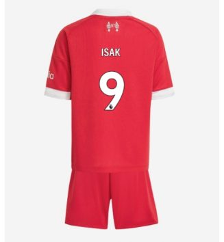 Liverpool Alexander Isak #9 Thuis tenue Kids 2025-26 Voetbalshirt Korte Mouw + Shorts